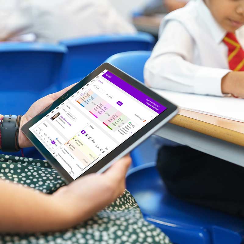 engage home page staff screen tablet buckingham prep school